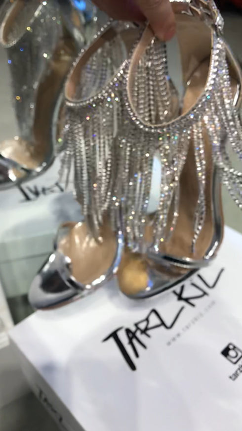 MILLION SILVER SANDALET 🥂